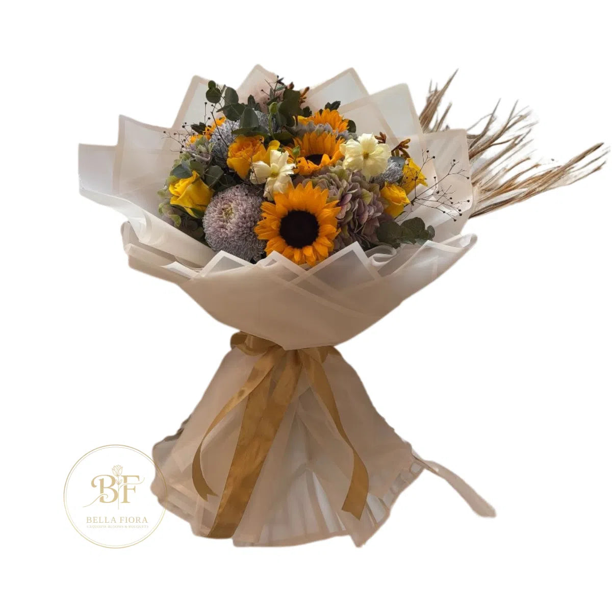 Harvest Glow - Sunflower & Rustic Bloom Bouquet
