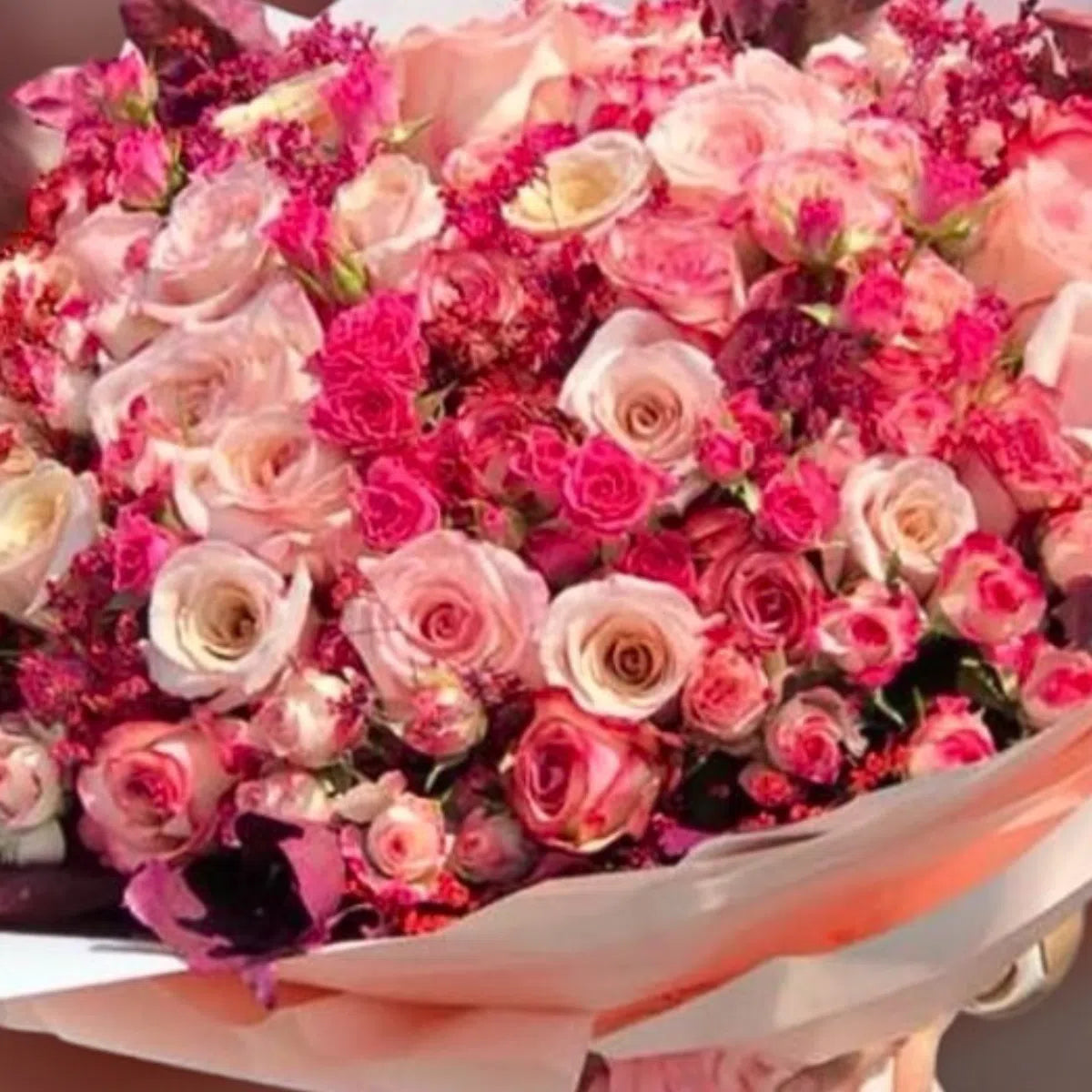 Blushing Beauty - Pink Radiance Rose Bouquet