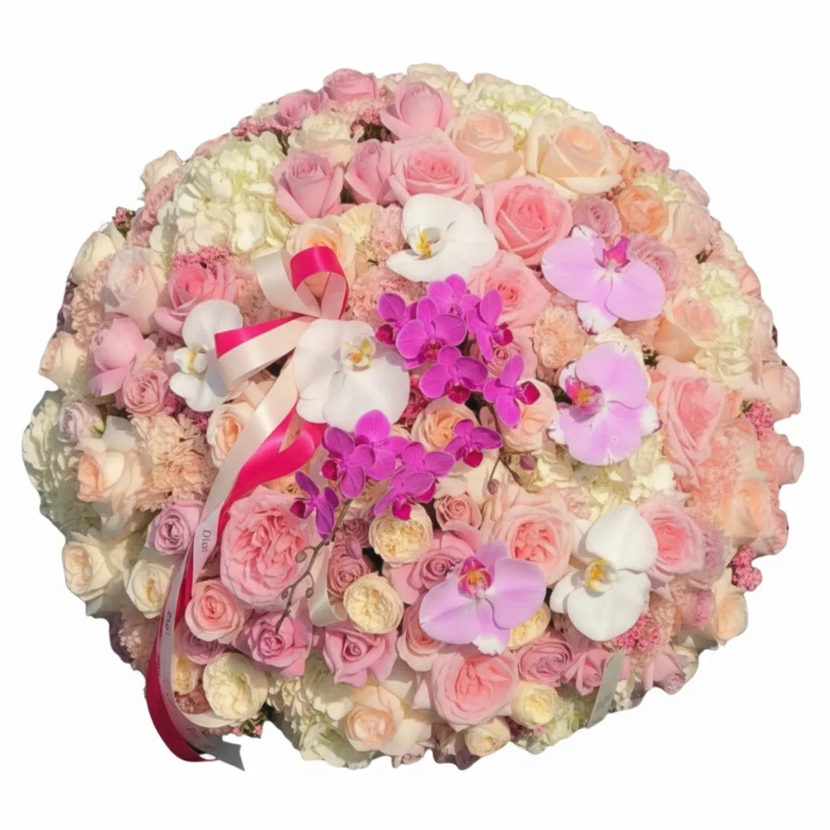 Opulent Bloom - Grand Rose & Orchid Luxury Arrangement