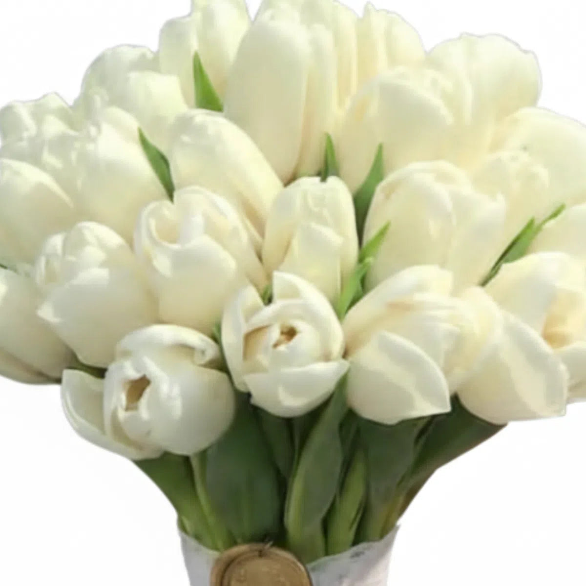 Royal Purity - Lily of the Valley & Stock Bridal Bouquet
