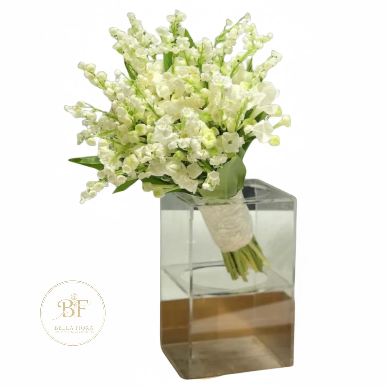 Lily of the Valley & Stock - Bridal Bouquet
