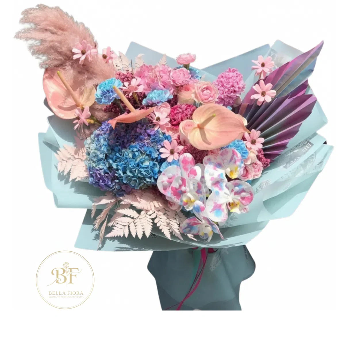 Eternal Harvest - Dry & Fresh Flowers Bouquet