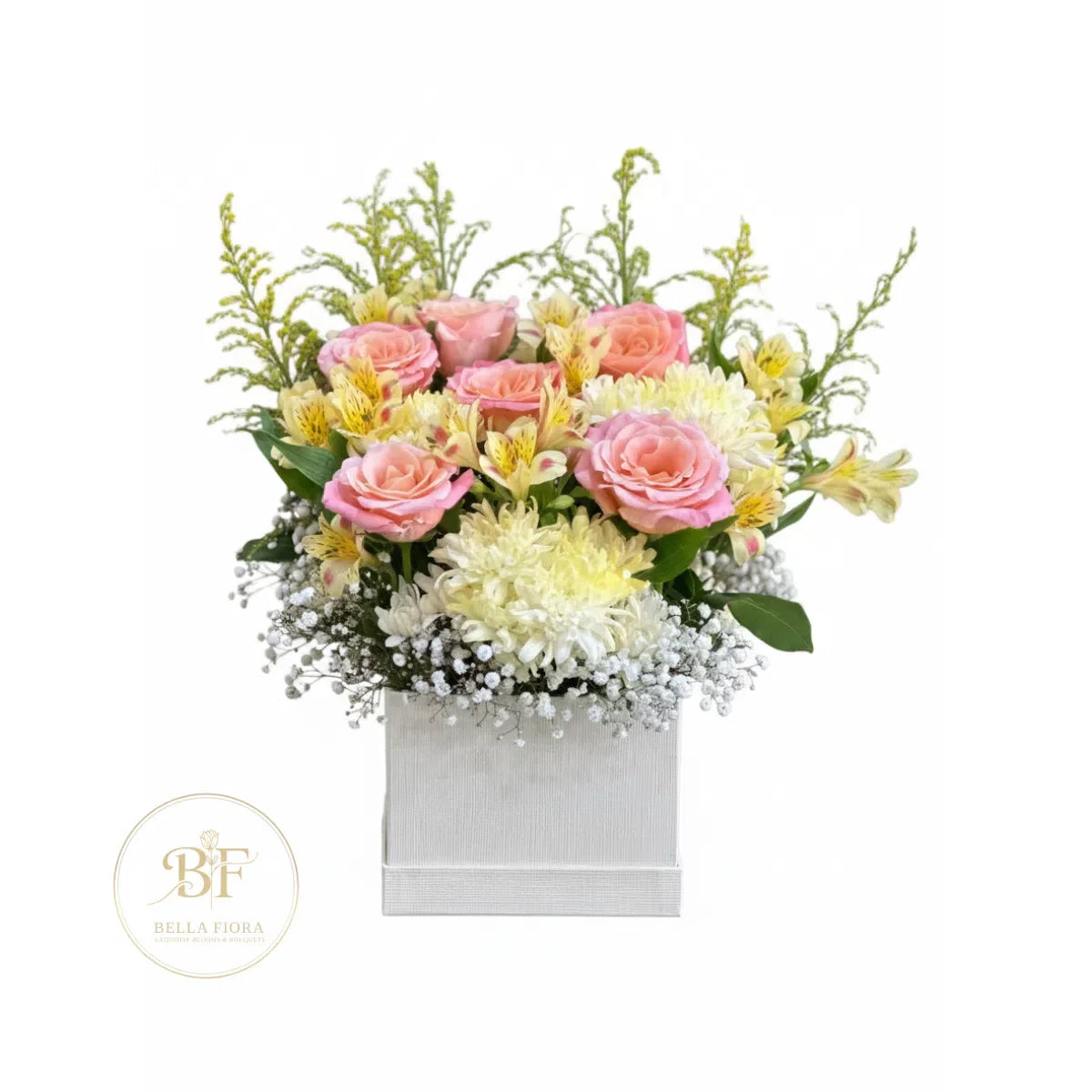 Scarlet Passion - Box Flower Arrangement