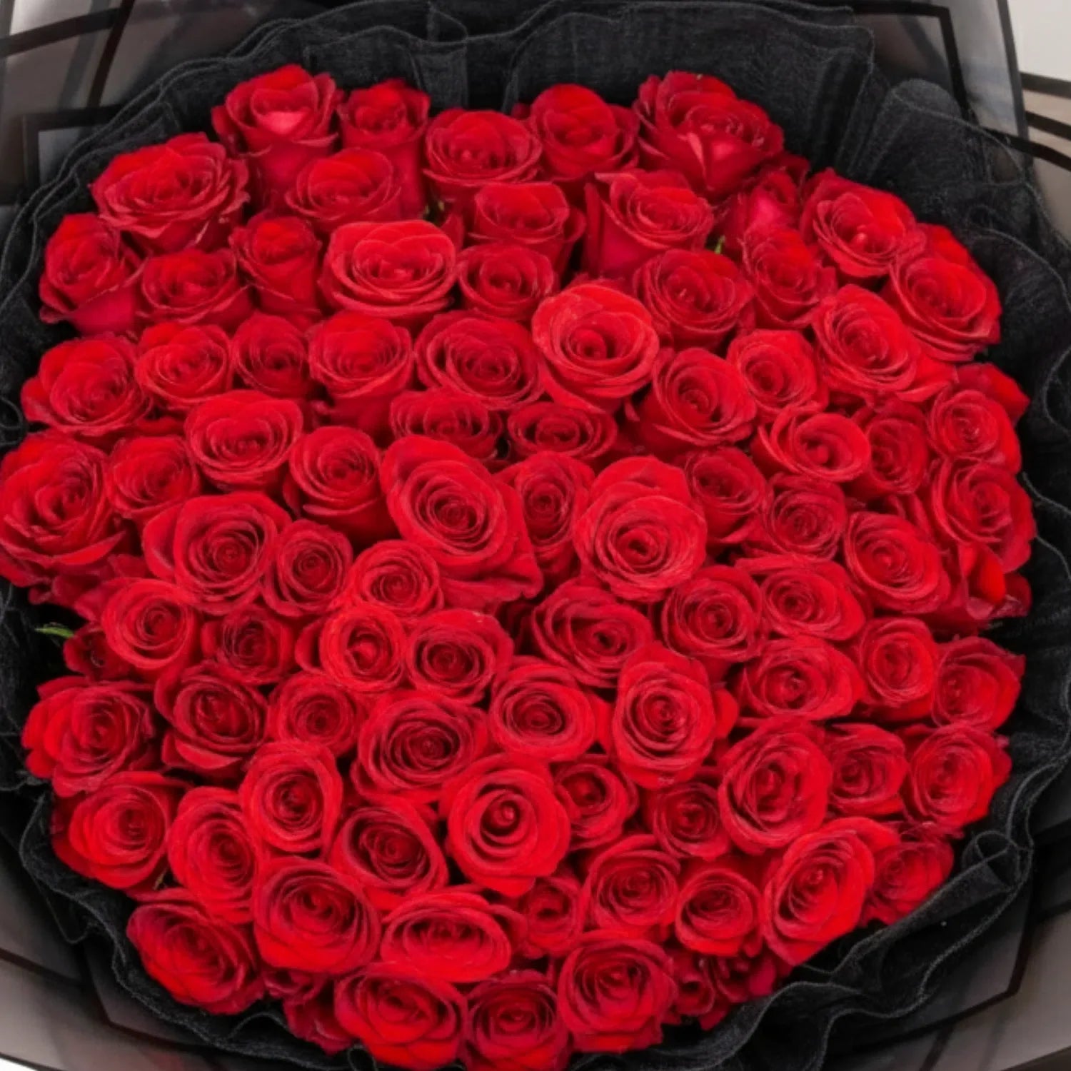 Eternal Devotion - Elegant Roses Bouquet