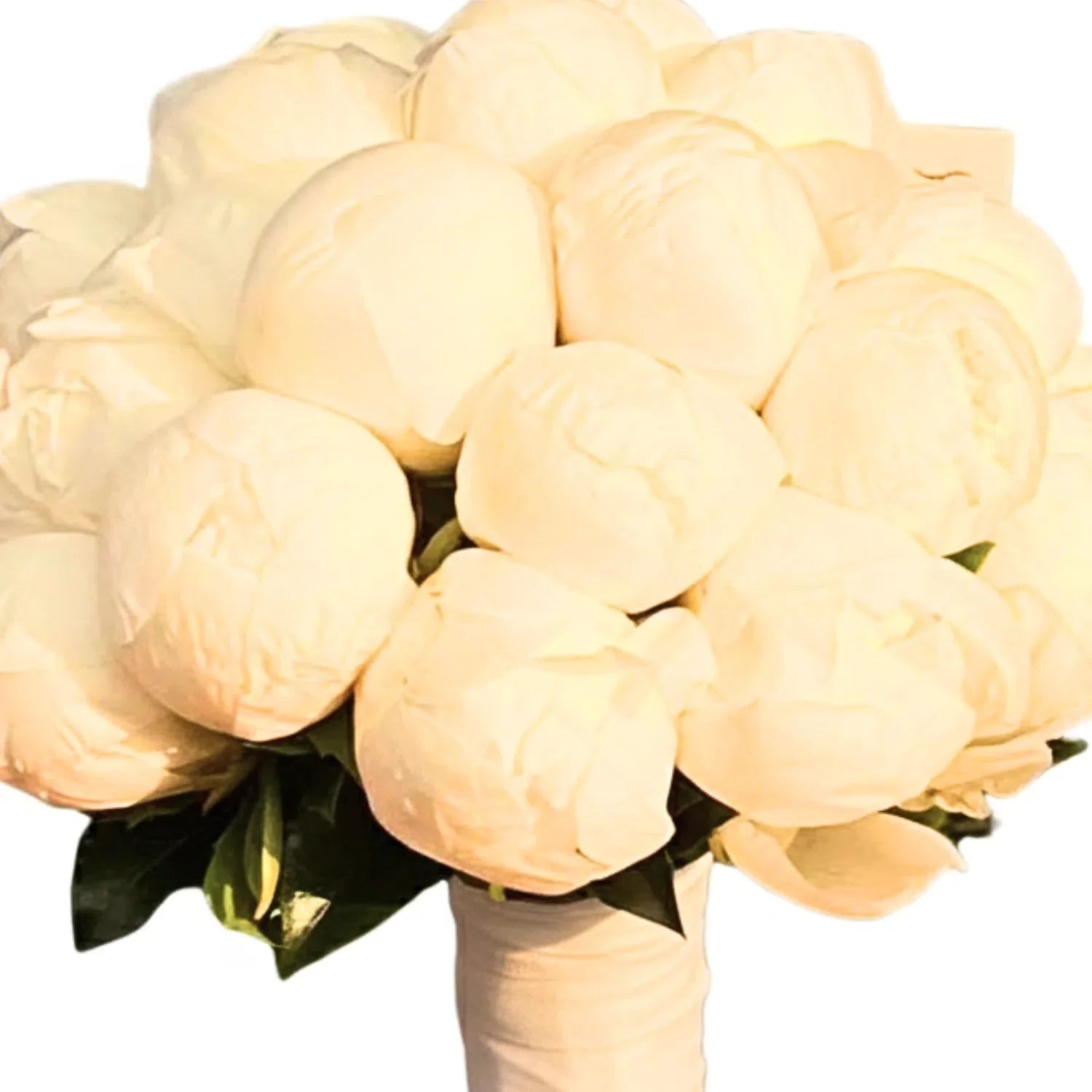 The "Pure Romance" White Peony Bouquet